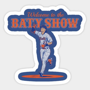 Brett Baty Welcome To The Baty Show Sticker